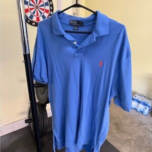 Polo by Ralph Lauren Men's Sky Blue Polo Shirt